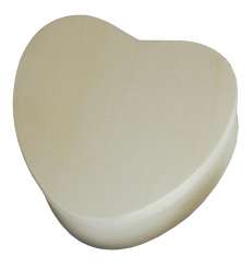 558510 Holzspandose Herzform natur 10x 9x 4,5cm 