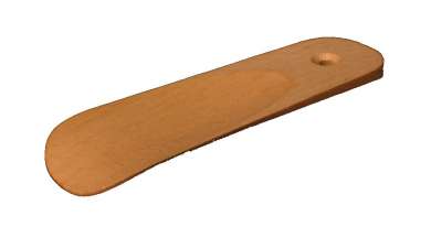 55.1477 Schuhlöffel klein 14 cm Buche 