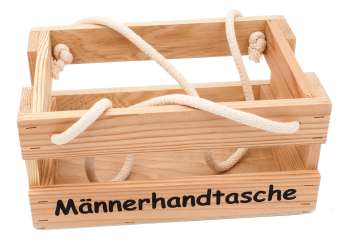 55.1886 Männerhandtasche für 6 Bierflaschen 