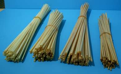 560202 Strohhalme 22cm natur 500 St. 