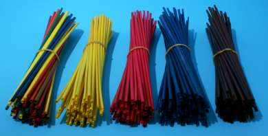 560220 Strohhalme 22cm farblich gemischt  50St. 