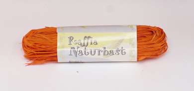 561092 Natur-Raffiabast 20g orange 