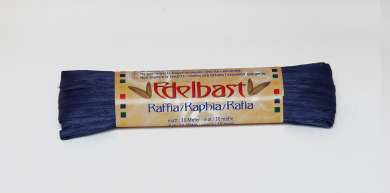 561362 Edelbast matt 30m dunkelblau 