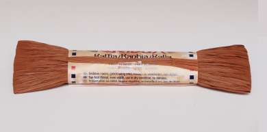 561378 Edelbast matt 30m  hell braun/natur 