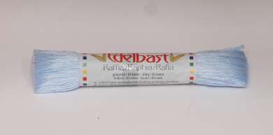 561457 Edelbast glanz 30m hellblau 