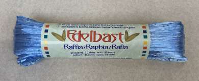 561459 Edelbast glanz 30m blau 