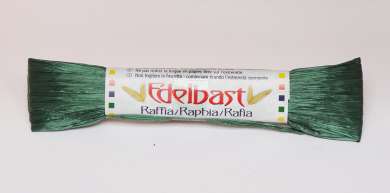 561472 Edelbast glanz 30m dunkelgrün 