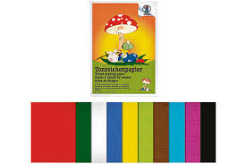 563107 Tonpapier 130g A4 20Bl / 10 Farben 