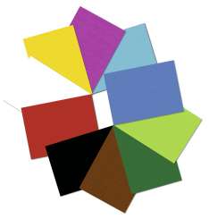 563108 Fotokarton 300g A4 10Bl / 10 Farben 