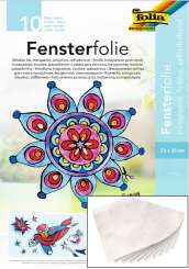 563315 Fensterfolie transparent 23x33cm 10Stk. 