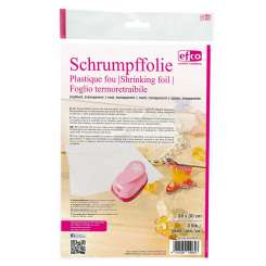 563348 Schrumpffolie transparent 20x30cm - 3St 