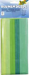 563405 Blumenseide grün Mix 