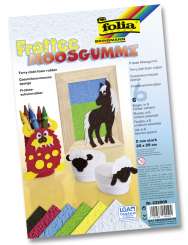 563500 Frotte-Moosgummi A4 6Bg. sort. 