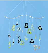 566100 Mobile-Ringe Kunststoff transparent 