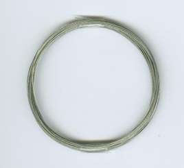 566105 Schmuckdraht 0,4mm / 4Meter silber 