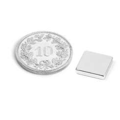 566983 Magnete extra eckig 10x10x2mm 6St. 