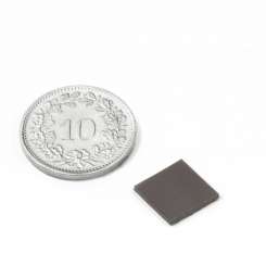 566985 Magnetplättchen eckig 10x10x1mm 160St. 