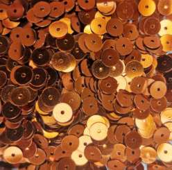 568130 Pailletten  6mm kupfer 