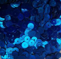 568160 Pailletten  6mm blau 