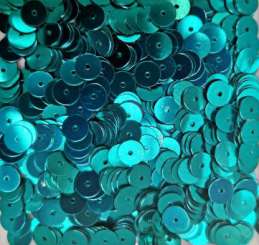 568165 Pailletten  6mm türkis 