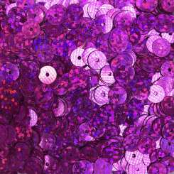 568195 Pailletten  6mm Glitter pink 