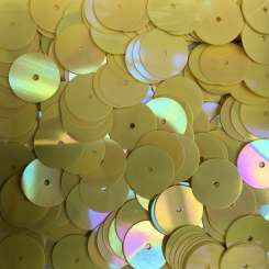 568322 Pailletten 10mm gelb 