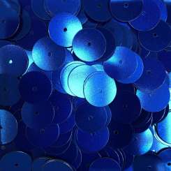 568360 Pailletten 10mm blau 
