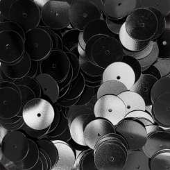 568390 Pailletten 10mm schwarz 