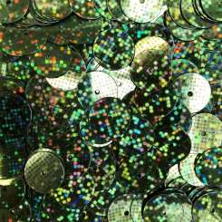 568397 Pailletten 10mm Glitter hellgrün 