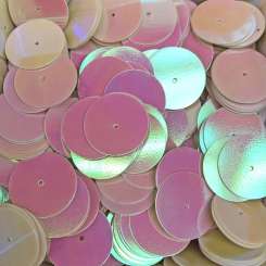 568421 Pailletten 15mm weiss 