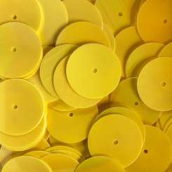 568422 Pailletten 15mm gelb 