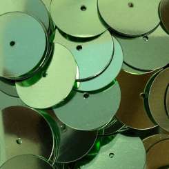 568468 Pailletten 15mm hellgrün       A 