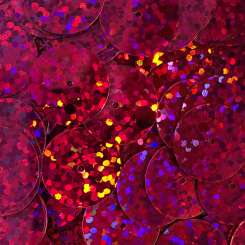 568495 Pailletten 15mm Glitter pink 