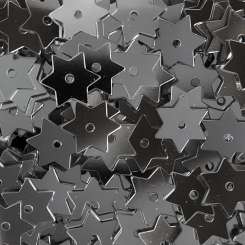 568510 Stern-Pailletten  8mm silber 