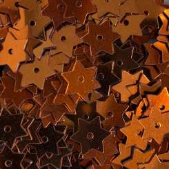 568530 Stern-Pailletten  8mm kupfer 