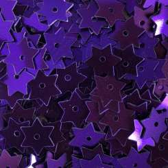 568550 Stern-Pailletten  8mm violett 