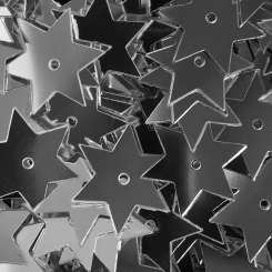 568610 Stern-Pailletten 15mm silber 