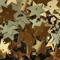 568620 Stern-Pailletten 15mm gold 