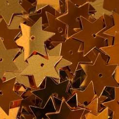 568630 Stern-Pailletten 15mm kupfer 