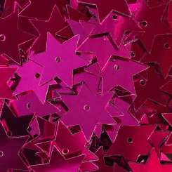 568646 Stern-Pailletten 15mm pink 