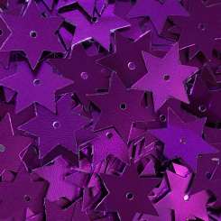 568650 Stern-Pailletten 15mm violett 