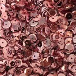 568745 Schüsselpailletten  6mm rosa 