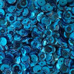 568758 Schüsselpailletten  6mm hellblau 
