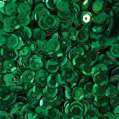 568770 Schüsselpailletten  6mm grün 