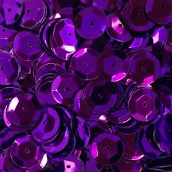 568850 Schüsselpailletten 10mm violett 