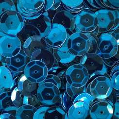 568858 Schüsselpailletten 10mm hellblau 