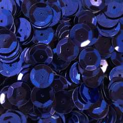 568860 Schüsselpailletten 10mm blau 