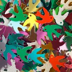 569209 Schwalben-Pailletten multi-color 