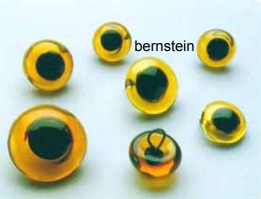 573212 Glasaugen 12mm bernstein 10 Stk. 