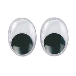 575318 Wackelaugen oval 14x18mm    50St 